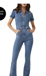 Nwot Free People Jayde Flare Jumpsuit